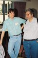 Gary Hunnewell and Richard Dengrove at Corflu Nova (1984). Courtesy of Rich Lynch.jpg