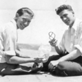 Allen Glasser, left, and Mort Weissinger. Photo courtesy Forry Ackerman..png
