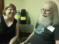 Carolyn Doyle and Rust Hevelin at the 2011 Midwestcon.jpg