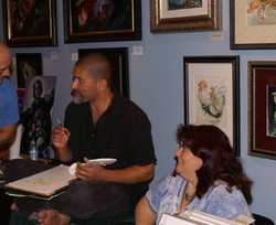 Omar and Sheila Rayyan at Illuxcon 7. Photo by Mark Olson.png