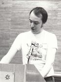 Pat Molloy at the Mimosa Live event (1984) Courtesy of Rich Lynch.